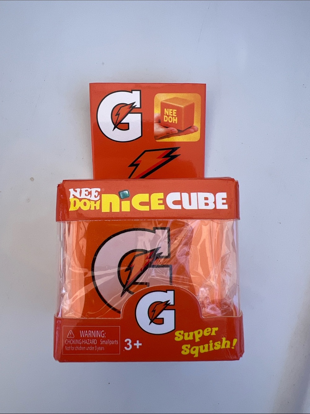 Gatorade NeeDoh Nice Cube Super Squish - Orange
